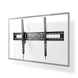 Nedis TVWM2170BK TV/monitor fali tartó konzol (60-100", teherbírás 75 kg, dönthető 5°)