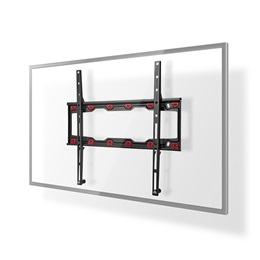 Nedis TVWM4030BK falitartó (fix, 23"-55", VESA 75x75-400x400, max. 35 kg, faltávolság 28 mm, gipszkarton, fekete)