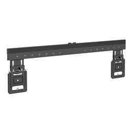 Nedis TVWM5090BK fali tartó konzol (43-100", 75 kg teherbírás, faltáv 9,5 mm, VESA 400x200/400x400/600x400, fekete)