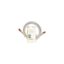 Nedis UTP/FTP CAT6 patch kábel (RJ45 / RJ45, aranyozott érintkezők, 10/100/1000 Mbit/s, 2 m)
