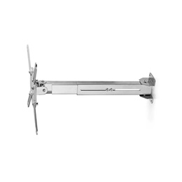 Nedis fali projektor konzol (185-327 mm, max. 10 kg, acél, ezüst, 0-360°)