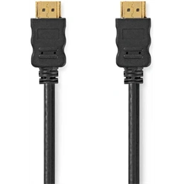 Nedis ultra HD HDMI kábel (HDMI dugó/dugó, 4K@60Hz, ARC, 18 Gbps, aranyozott csatlakozók, 2 m)