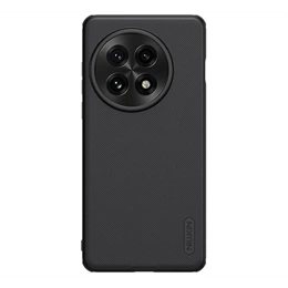 Nillkin Super Frosted Pro műanyag telefonvédő (mágneses, ütésálló, gumírozott, fekete)