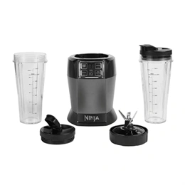 Ninja BN495EU turmixgép (1000 W, 2×700 ml, mosogatógépben mosható, szürke)