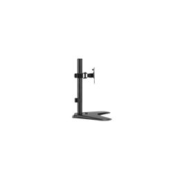SBOX LCD-F012-2 asztali monitortartó konzol (17"-32", VESA 75x75-100x100, 1 monitor, 9 kg/monitor, dönthető, forgatható,