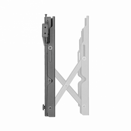 SBOX LVW02-46F videófal mátrix fali konzol (37"-70", VESA 200x200-600x400, max. 45 kg, fal távolság 56-215 mm, fekete)