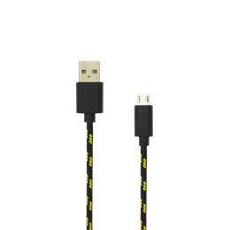 SBOX USB adat- és töltőkábel (USB A dugó / microUSB dugó, 1 m, fekete)