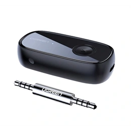 UGREEN Bluetooth audió adapter (v5.0, 3,5 mm jack, AUX, fekete)
