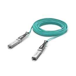 Ubiquiti DAC kábel (SFP+ - SFP+, 20 m, 10 Gbps, világoskék)