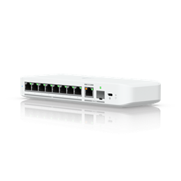 Ubiquiti USW-FLEX-2.5G-8 (8×2,5 Gbps portok, menedzselhető, asztali, PoE nincs)