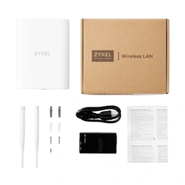Zyxel NWA55AXPTP-EU0102F AX2400 Wireless Access Point (kültéri/beltéri, 2,4/5 GHz, Wi-Fi 6)