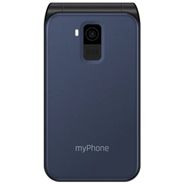 myPhone FLIP LTE mobiltelefon (2,8", TFT, 320×240, 1000 mAh, microSD, USB-C, Dual SIM, fekete)
