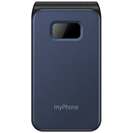 myPhone FLIP LTE mobiltelefon (2,8", TFT, 320×240, 1000 mAh, microSD, USB-C, Dual SIM, fekete)